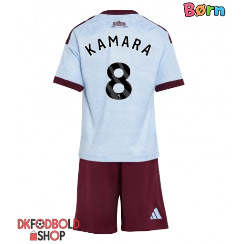Aston Villa Boubacar Kamara #8 Tredje trøje Børn 2026-27 Kort ærmer (+ korte bukser)